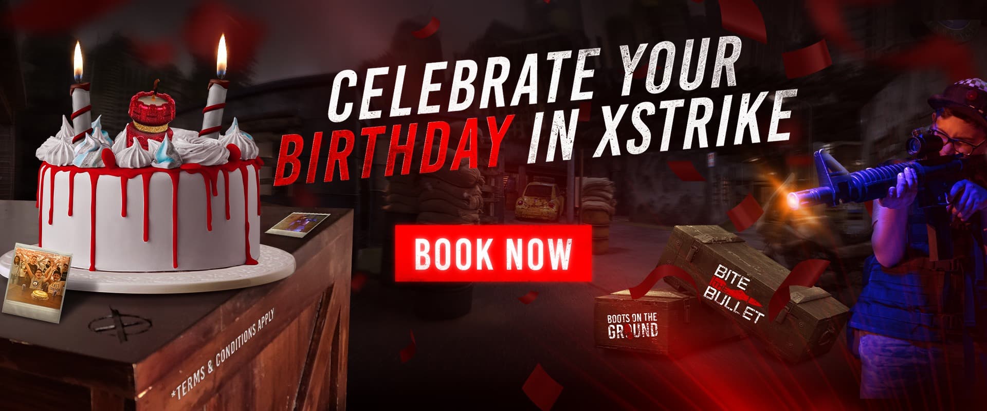 Xstrike Birthday parties