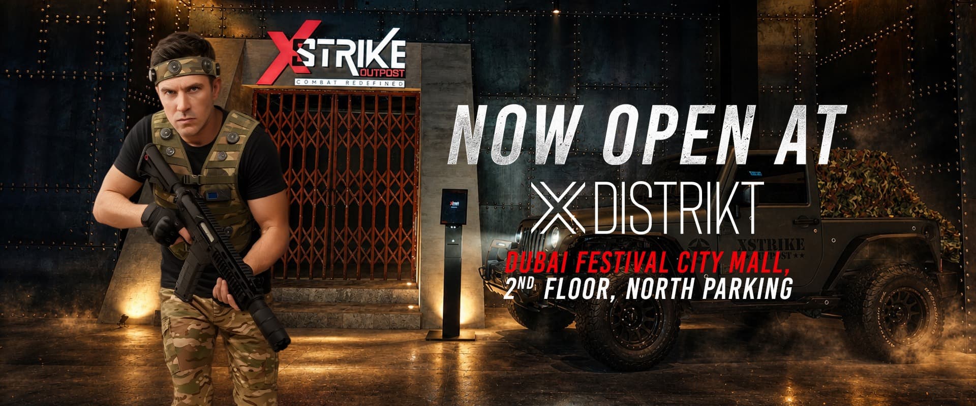 Xstrike Outpost now open at X Distrikt